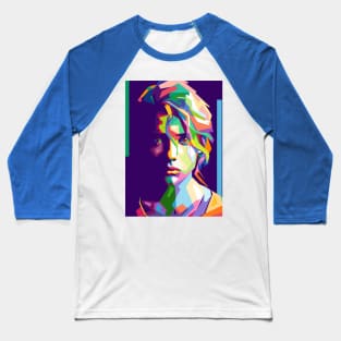 GIRL POP ART Baseball T-Shirt